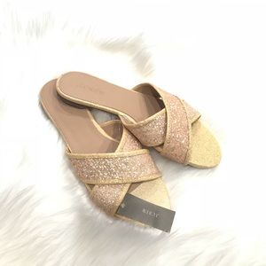 Jcrew crisscross sandals size 7.5